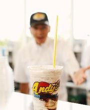 Hog Heaven Jackhammer! Vanilla or chocolate frozen custard, Fresh Strawberries, Melted Chocolate Chip, Filled with Marshmallow Creme