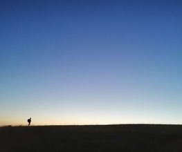Coucher de soleil sur la montagne de Lure