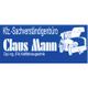 Claus Mann Sachverständiger