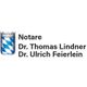 Notare Dr. Thomas Lindner und Robert Riedl