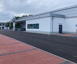 Parkplatz der LIDL Filiale in Melle