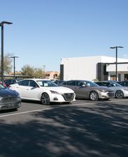 Wide Shot of Car Lot