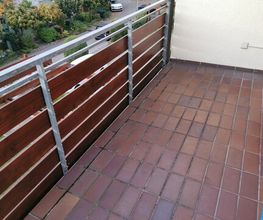 Balkon Vorher
