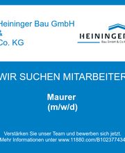 Maurer (m/w/d)
