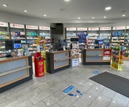 Aussenansicht der St. Antonius-Apotheke