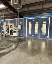 Exterior of Spray Paint Booth