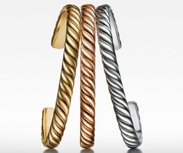 Men's Bracelets - Sculpted Cable Collection