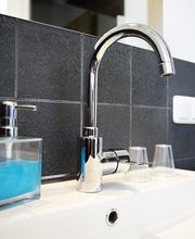 Detailaufnahme Bad des Komfortzimmers