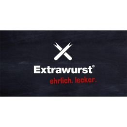 Extrawurst Logo – ehrlich. lecker. Extrawurst.