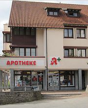 Aussenansicht der Zentral-Apotheke Dr. Alexandra Baltisberger e.K.