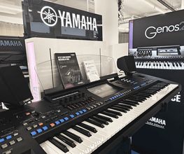 Bei uns ist das Yamaha-Flagschiff-Keyboard Genos2 im Shop anspielbar!