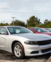 Sedan's Parked in a Row