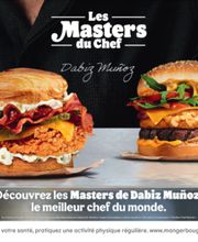 Burger du chef Munoz, meilleur chef du monde