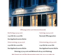 Restaurant Gilgenberg by Laffranchi Bild 3
