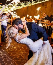 A couple's first dance as newly weds