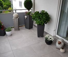 Terrassenplatten auf Stellzlager