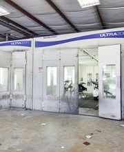 Exterior of Spray Paint Booth
