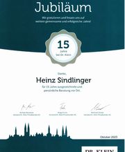 Immobilienfinanzierung Heinz Sindlinger bei Dr. Klein FB Zollernalb Bild 1