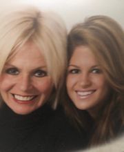 blonde single process and Bal yage on right  