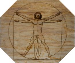 Leonardo, Untergrund Sandsteinfurnier