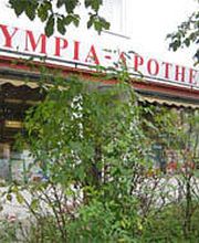 Aussenansicht der Olympia-Apotheke