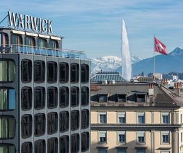 Facade from Warwick Geneva Hotel