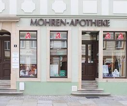 Aussenansicht der Mohren-Apotheke