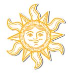 Logo der Sonnen-Apotheke im Charlottenstift