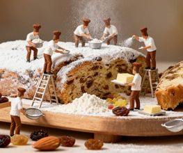 Stollenbackstube - Dresdner Christstollen Bild 3