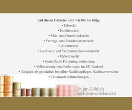 Dr. jur. Göhlich Rechtsanwaltskanzlei Bild 2