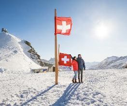Gletscherplateau Jungfraujoch Bild 1