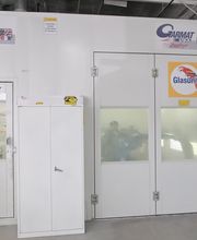 Exterior of Spray Paint Booth