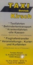 Taxi & Mietwagen Torsten Kirsch