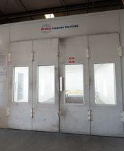 Exterior of Spray Paint Booth