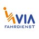 Logo von VIA Fahrdienst Berlin – barrierefreier Fahrdienst für Behindertentransport, Rollstuhltaxi und Seniorenfahrten.
