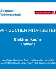 Elektroniker/in (m/w/d)