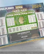 EM Wandplaner 2024 mit Logo - Field Edition