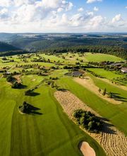Panoramablick Luftaufnahme Golfplatz Miltenberg