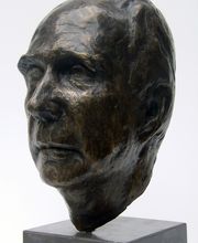 Beeldhouwwerk in hout steen & brons - Karoly Szekeres afbeelding 11