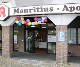 Aussenansicht der Mauritius-Apotheke