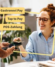 Kontaktlos, sicher, smart: Mit Gastronovi Pay wird Bezahlen am POS zum Erlebnis – Tap to Pay inklusive. So geht moderne Gastronomie.