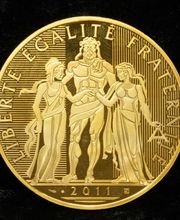 Goldmünze - Liberte  Egalite Fraternite 2011