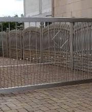 Edelstahl Design Einfahrtstor