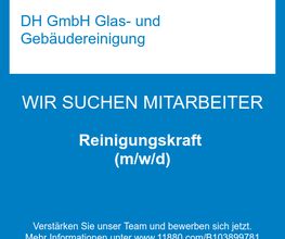 Reinigungskraft (m/w/d)