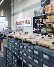 Shot of Popular Brand Section (I.e. Croc Shoe Wall)