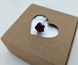 Geschenkbox silber