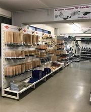 Standortbild Innenraum Lager MEGA eG Nürnberg, Großhandel für Maler, Bodenleger und Stuckateure
