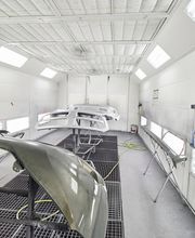 Exterior of Spray Paint Booth