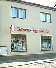 Aussenansicht der Rosen-Apotheke