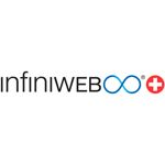 Logo der infiniWEB GmbH, Schweizer SEO-, GEO- und Performance-Marketing-Agentur mit Sitz an der Neustadtstrasse 8a in Luzern.